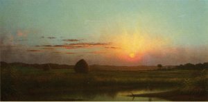 Sunset over the Marsh