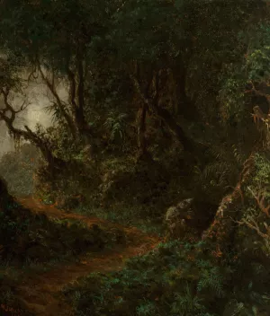 Tropical Greenery by Martin Johnson Heade Oil Painting