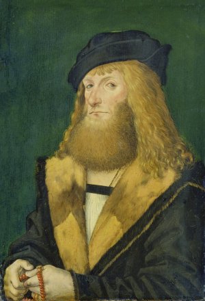 Portrait of Jakob Stralenberger by Martin Kaldenbach Oil Painting