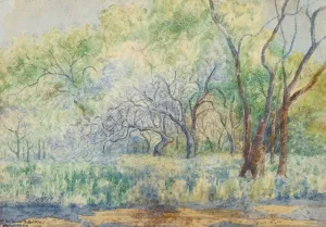 Paisaje Oil painting by Martin Malharro