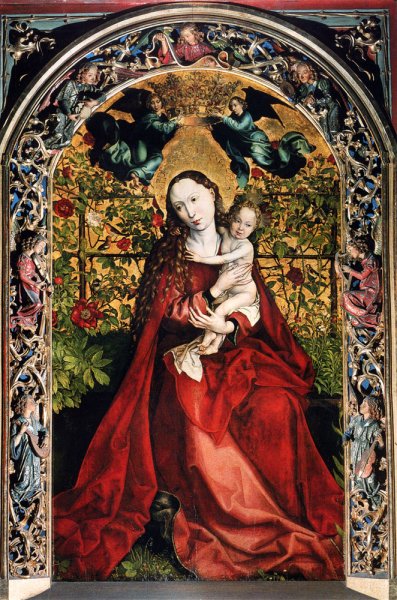 Madonna Of The Rose Bower