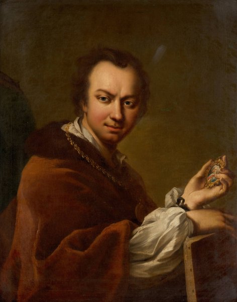Main Product Photo of Selbstbildnis  Painting by Martin Van Meytens