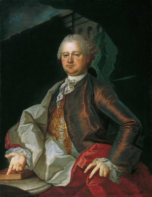 Valentin Ruard by Martin Van Meytens Oil Painting