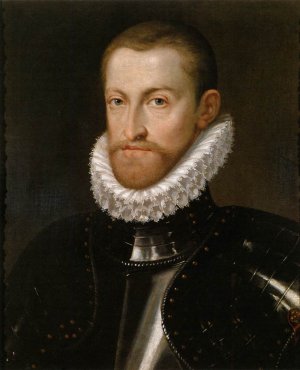 Emperor Rudolf II in Armour