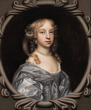 Mary Wither of Andwell by Mary Beale Oil Painting