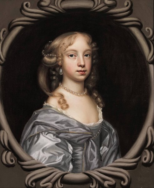 Mary Wither of Andwell  by Mary Beale - Hand-Painted Oil Painting Reproduction
