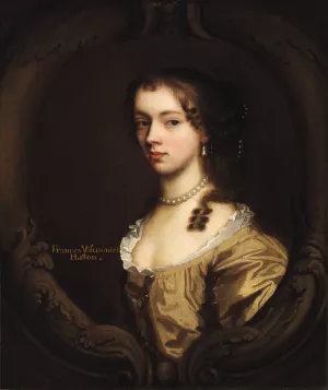 Viscountess Frances Hatton by Mary Beale Oil Painting