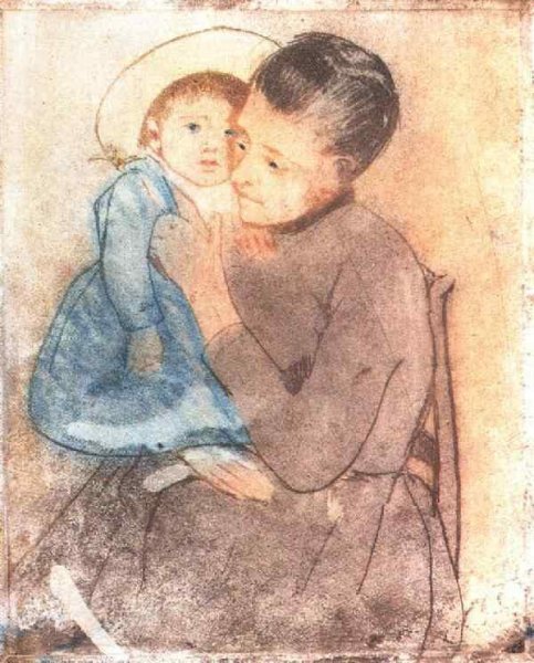 Main Product Photo of Baby Bill Painting by Mary Cassatt