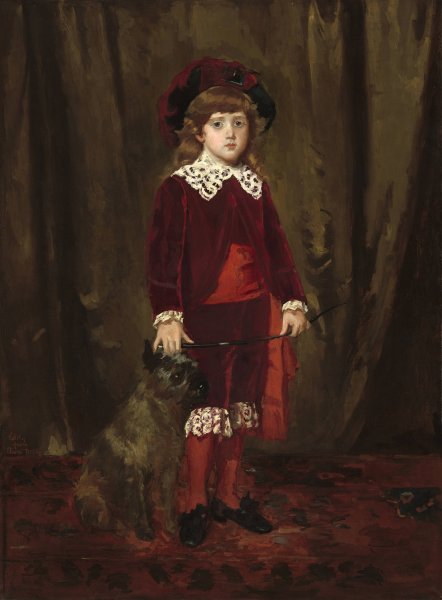 Eddy Cassatt  by Mary Cassatt - Hand-Painted Oil Painting Reproduction