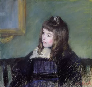 Marie-Therese Gaillard by Mary Cassatt Oil Painting