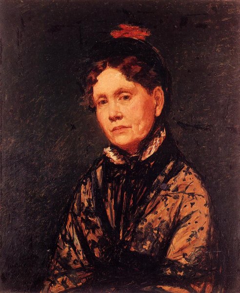 Mrs. Robert Simpson Cassatt by Mary Cassatt - Hand-Painted Oil Painting Reproduction