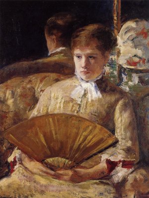 Portrait of a Lady also known as Miss Mary Ellison by Mary Cassatt Oil Painting