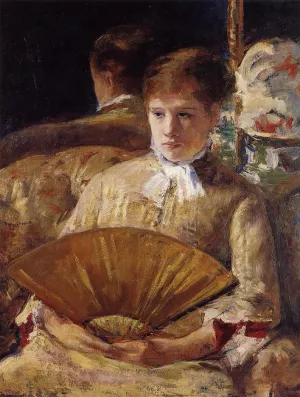 Portrait of a Lady also known as Miss Mary Ellison Oil painting by Mary Cassatt