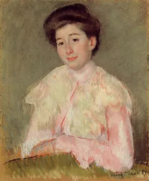 Portrait of a Lady by Mary Cassatt Oil Painting
