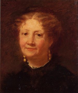 Portrait of Madame Cordier by Mary Cassatt Oil Painting