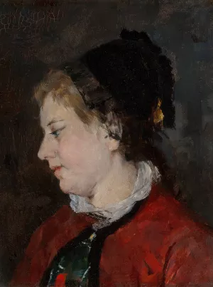Portrait of Madame Sisley Oil painting by Mary Cassatt