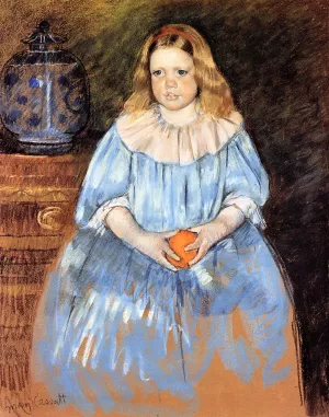 Portrait of Margaret Milligan Sloan no.2 by Mary Cassatt Oil Painting