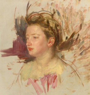 Sketch of Antoinette by Mary Cassatt Oil Painting