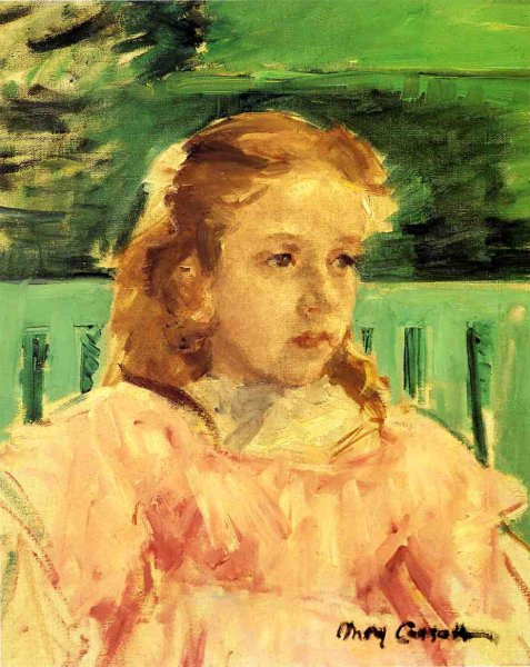 Main Product Photo of Study for Augusta Reading to Her Daughter Painting by Mary Cassatt