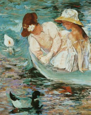 Summertime by Mary Cassatt Oil Painting