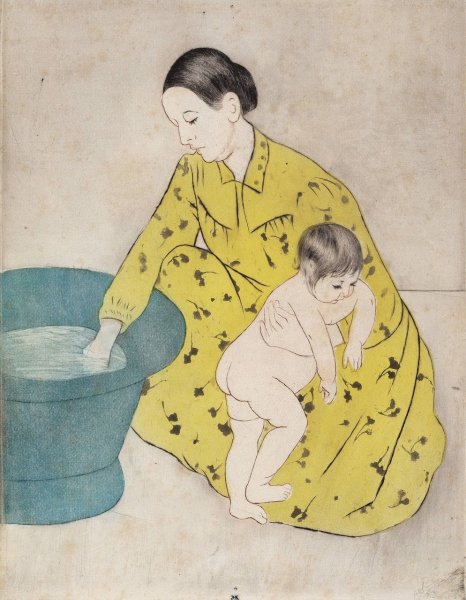 Main Product Photo of The Bath  Painting by Mary Cassatt