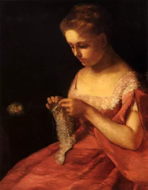 The Young Bride Oil painting by Mary Cassatt