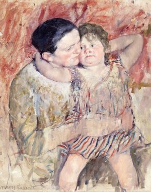 Woman and Child by Mary Cassatt Oil Painting
