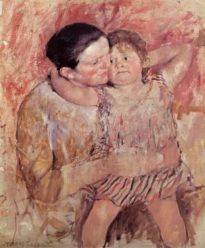 Woman and Child painting by Mary Cassatt