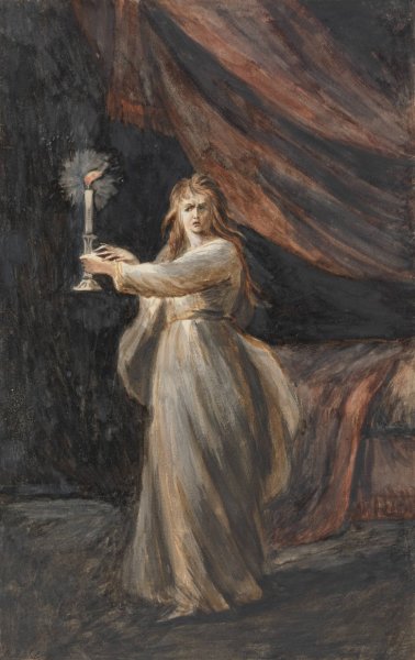 Lady Macbeth, Sleepwalking  by Mary Hoare - Hand-Painted Oil Painting Reproduction