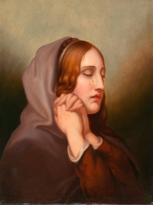 Pearl of Grief by Mary Jane Peale Oil Painting