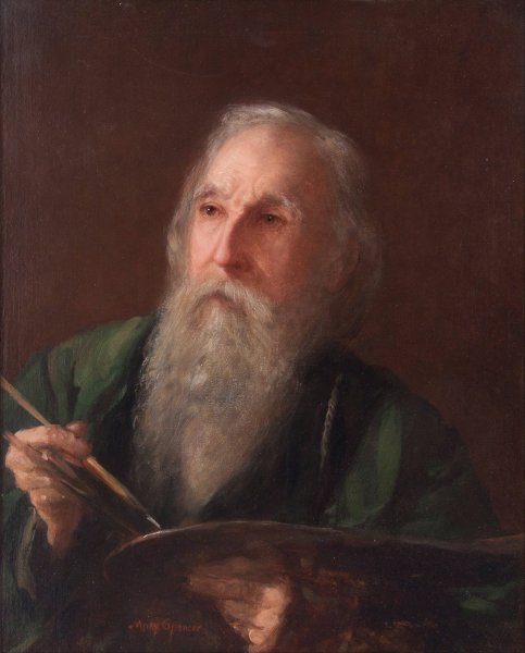 Charles T. Webber by Mary Spencer - Hand-Painted Oil Painting Reproduction