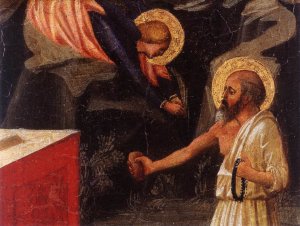 Christ in the Garden of Gethsemane Detail