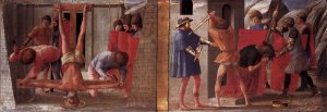 Predella Panel from the Pisa Altar by Masaccio Oil Painting