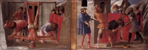 Predella Panel from the Pisa Altar by Masaccio - Oil Painting Reproduction