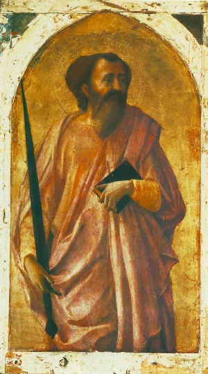 St Paul by Masaccio Oil Painting
