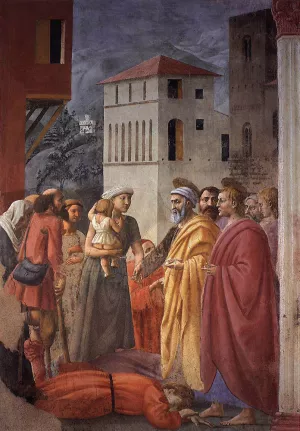 The Distribution of Alms and the Death of Ananias
