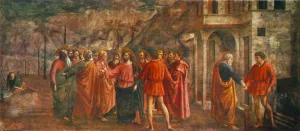 Tribute Money by Masaccio - Oil Painting Reproduction