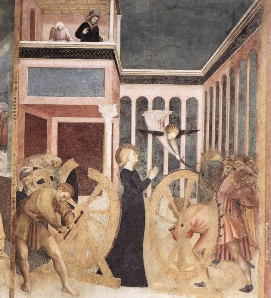 Main Product Photo of The Martyrdom of St Catherine Painting by Masolino Da Panicale