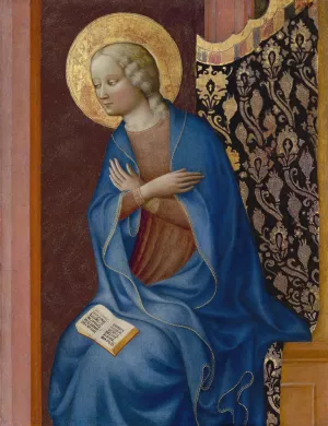 The Virgin Annunciate by Masolino Da Panicale Oil Painting