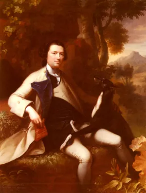Portrait of Francis Popham painting by Mason Chamberlin