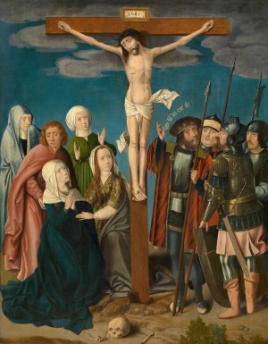 Calvary by Master Of Hoogstraeten Oil Painting