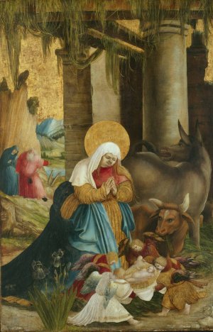 The Nativity by Master Of Pulkau Oil Painting