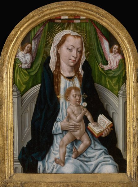 Madonna  by Master Of The Legend Of Saint Ursula - Hand-Painted Oil Painting Reproduction