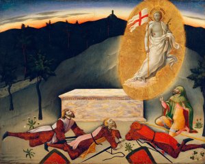 The Resurrection by Master Of The Osservanza Oil Painting