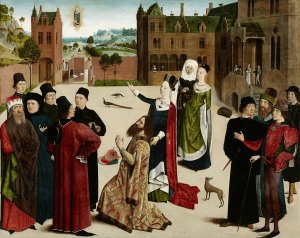 The Prophecy of the Tiburtine Sibyl by Master Of The Tiburtine Sibyl Oil Painting