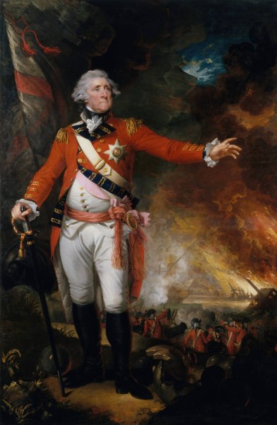 General George Eliott  by Mather Brown - Hand-Painted Oil Painting Reproduction