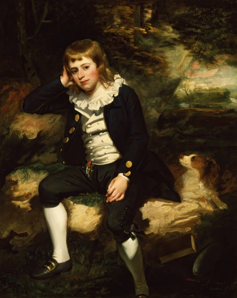 Main Product Photo of Master Charles William Park  Painting by Mather Brown