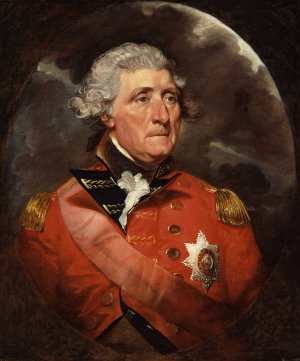 Sir George Augustus Elliott, Baron Heathfield by Mather Brown Oil Painting