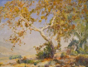 California Sycamore by Mathias J Alten - Oil Painting Reproduction