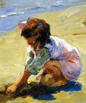 Child at the Beach